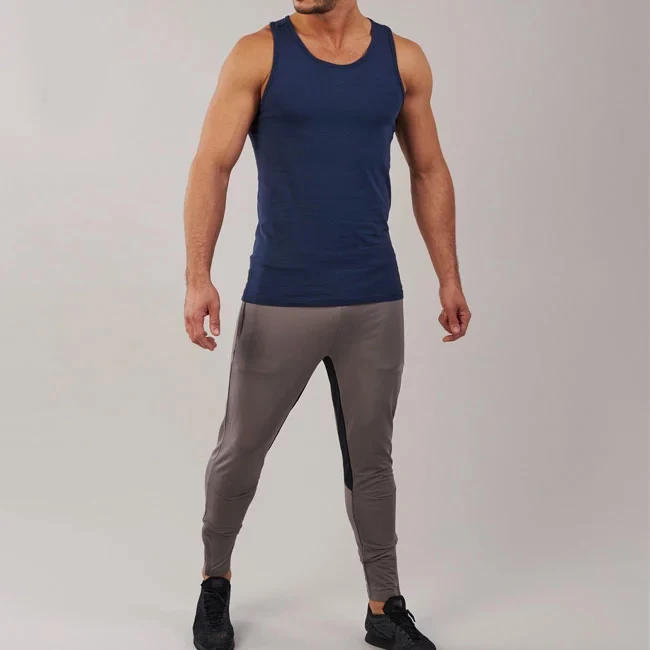 Custom Design Logo tank top Gym Muscle Sleeveless Shirt Male Vest Tank Tops bodybuilding Gym wear