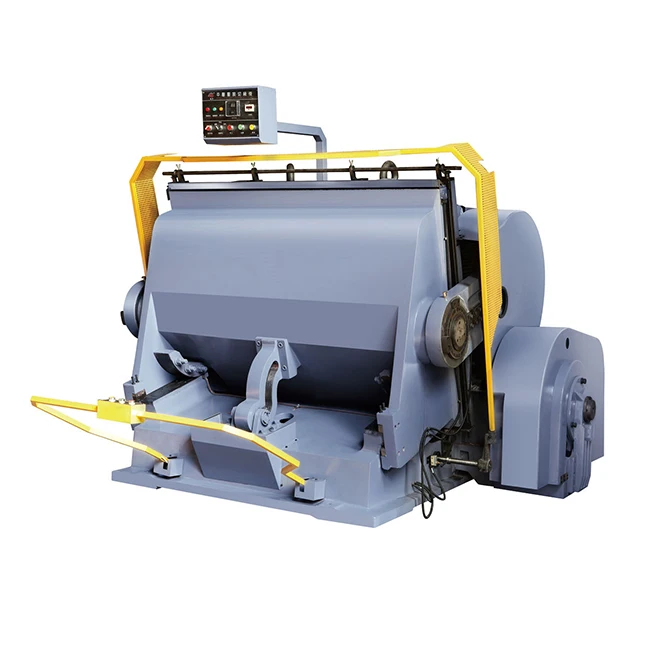 ML-2500 pizza box flat carton box creasing machine manual paper die cutting machine