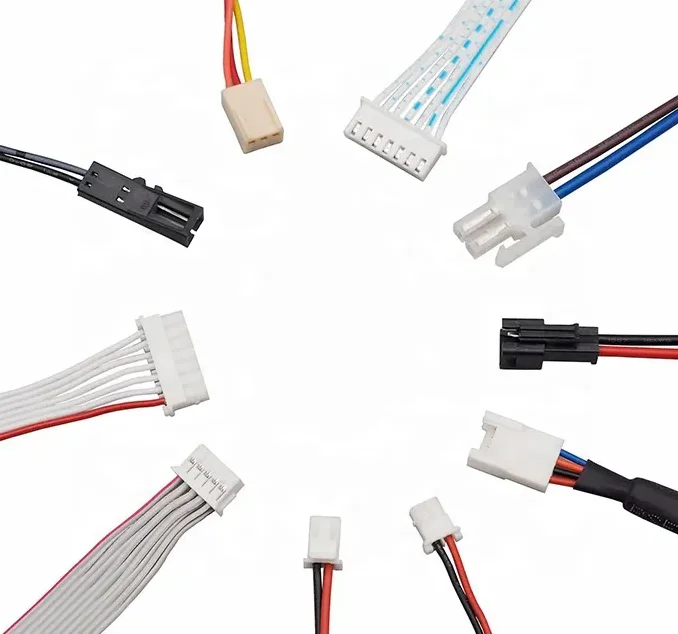 Manufacturer JST GH SM Connector 2 Pin Wire Harness Molex Cable Assembly JST XH Connector Custom Cable Assembly