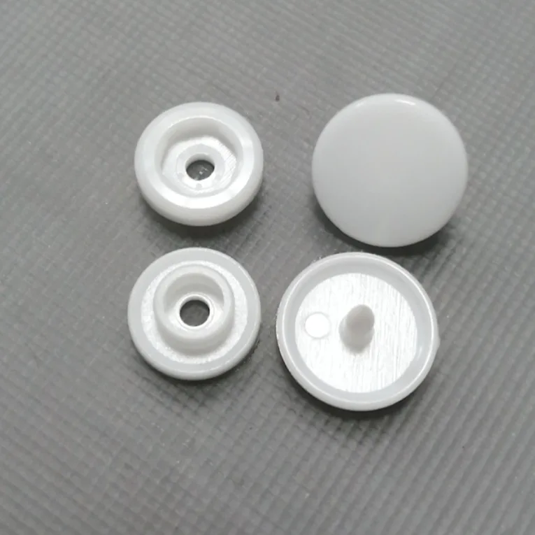 Custom Black White Colorful Pp Pom Customized Plastic Snap Button Plastic Snap Button