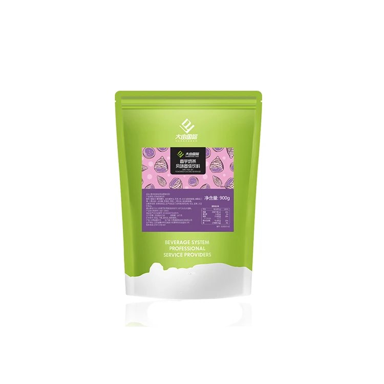 High quality hot selling Make Fruity Milk Tea Fruity Milk Tea Taro Flavor Fruity Powder Taro Milk tea powder