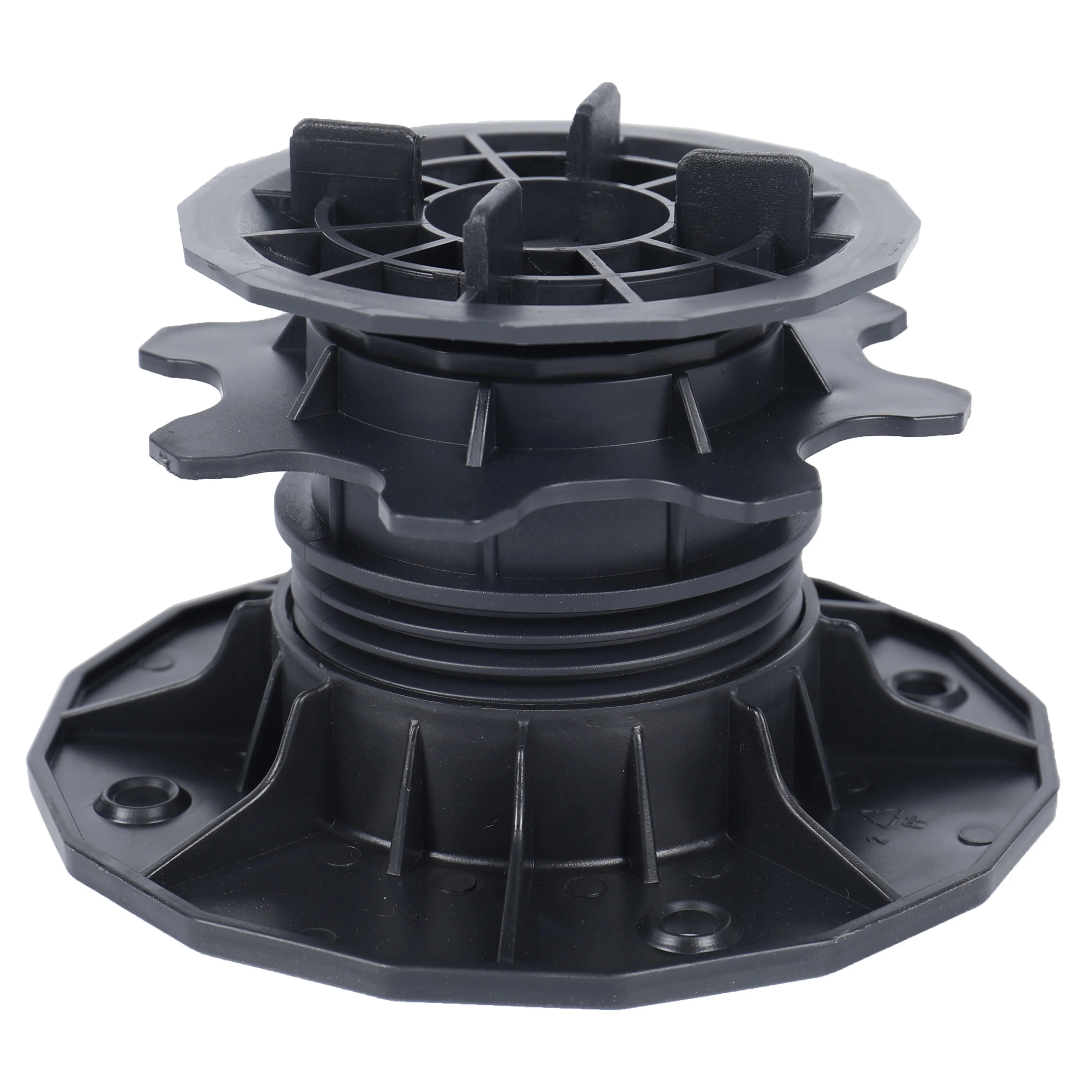 Height Adjustable Raised Podium Jack Support Pedestal Paver Plot XF-T204D 75-155