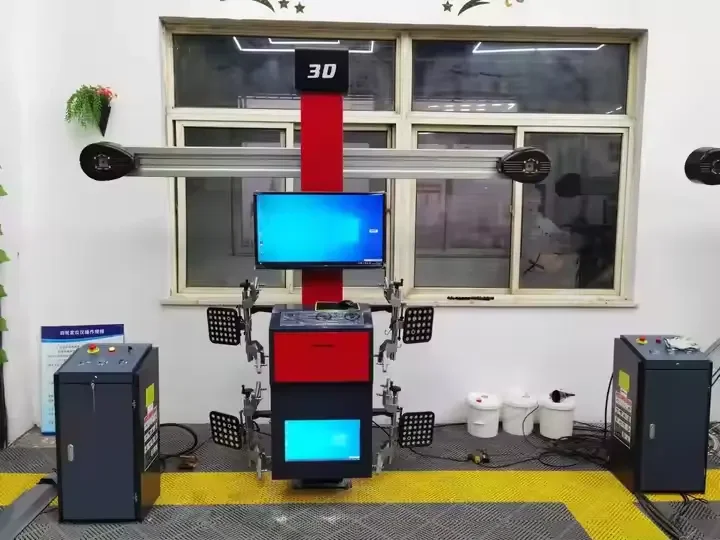Wheel Alignment Multi Language 3D Wheel Adjusting Machine Wheel Alignment with Factory Price for Sale