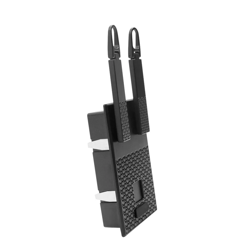 Embedded Fingerprint Lock Black Zinc Alloy Anti Theft Hardware for Bag Men Backpack Unlock By Hand