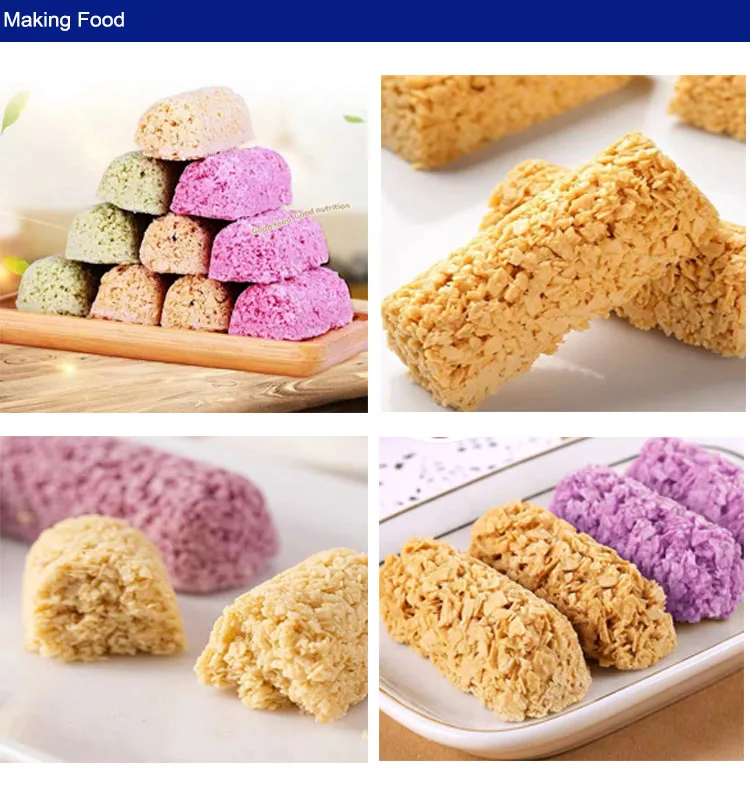 China Best Oats Cereals Chocolate Production Line Rolled Making Machine