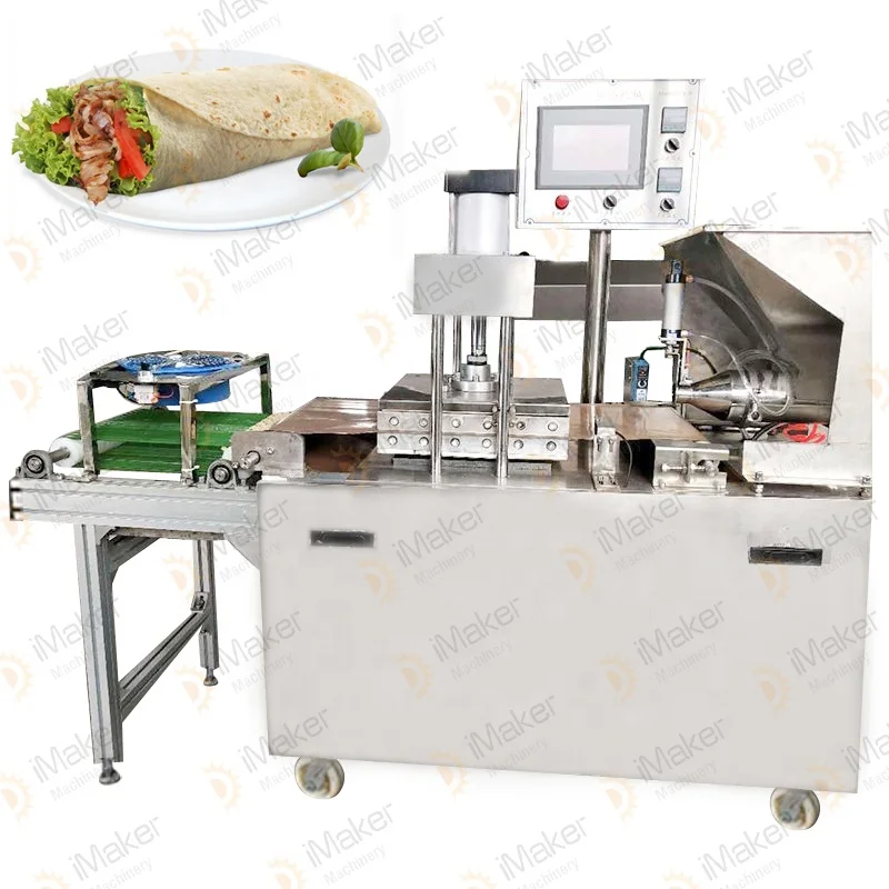 Automatic Chapati Tortilla Machine /Arabic Lavash bread equipment/Pita Roti Press Shawarma Tortillas Tacos Bread Machine