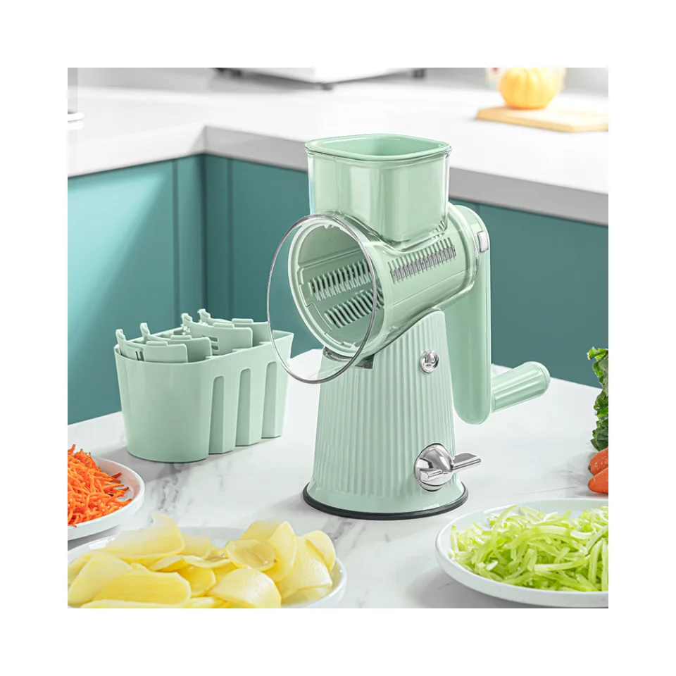 Vegetable slicer multifunctional grater kitchen accessories hand rock tube potato radish grater slicer
