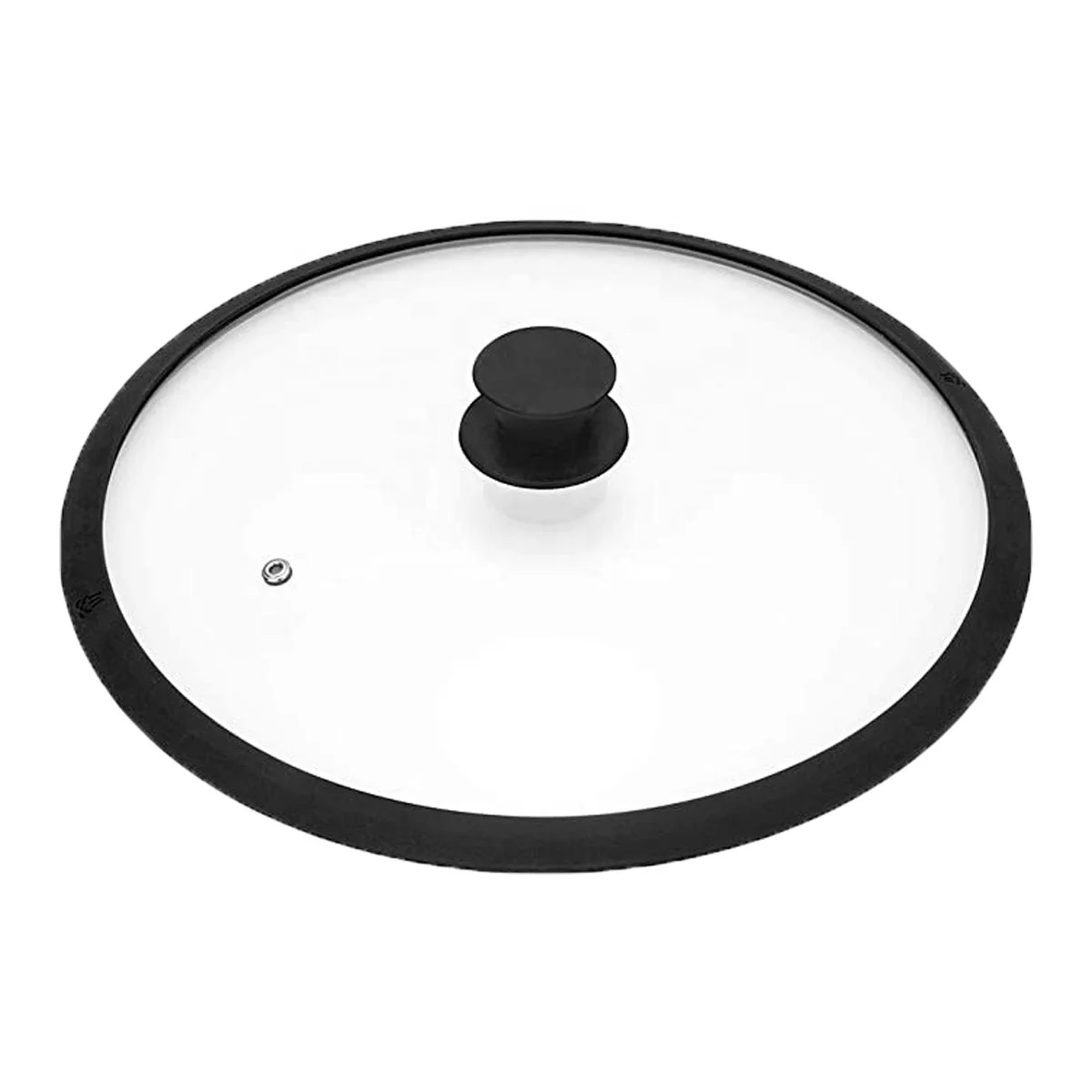 Shixing16-45cm Silicone Lid Cover Glass Pot Lid Tempered Glass Pot Lid Suitable for Kitchen Cookware Pot Pans