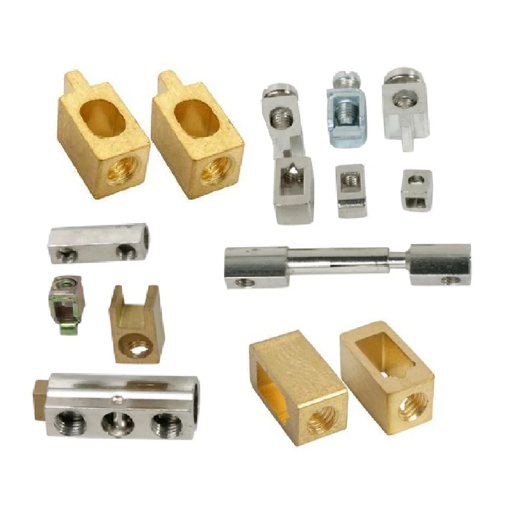 china CNC lathe machining Brass Electrical Wire Connector Electric Dental Ceramic Pcb Terminal Block with screws