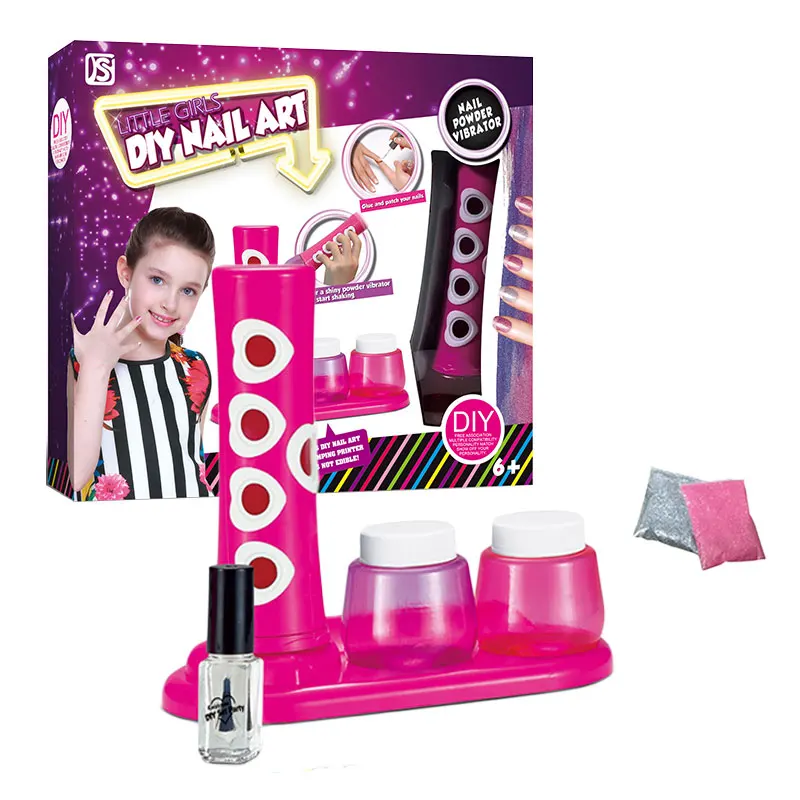 JH 2 in 1 Nail Polish Set for Girls no toxico peel-off Kids Nail Art Kit  Makeup Kit for Girls