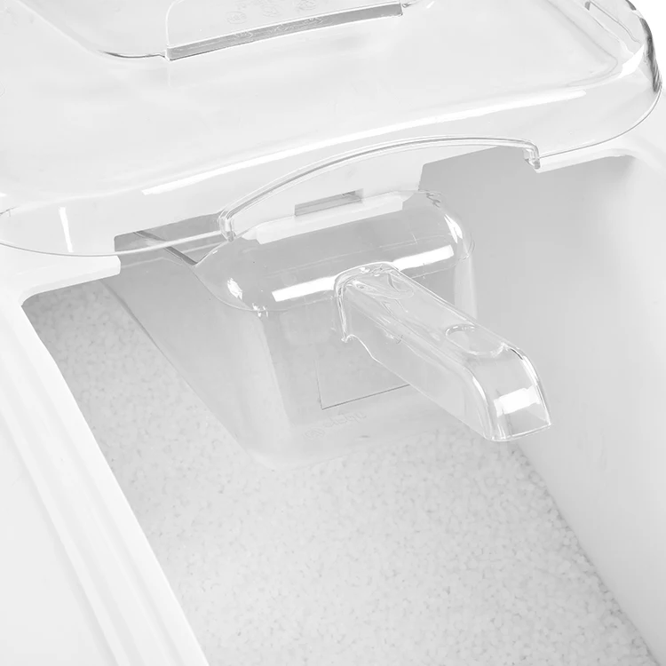 81L/102L NSF listing Movable Food Storage Flour Bin Ingredient Bin