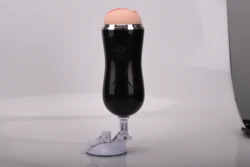Realistic Textured Pocket Vagina Pussy Masturbation Cup Machine for Man Penis with 150 Degree Rotation