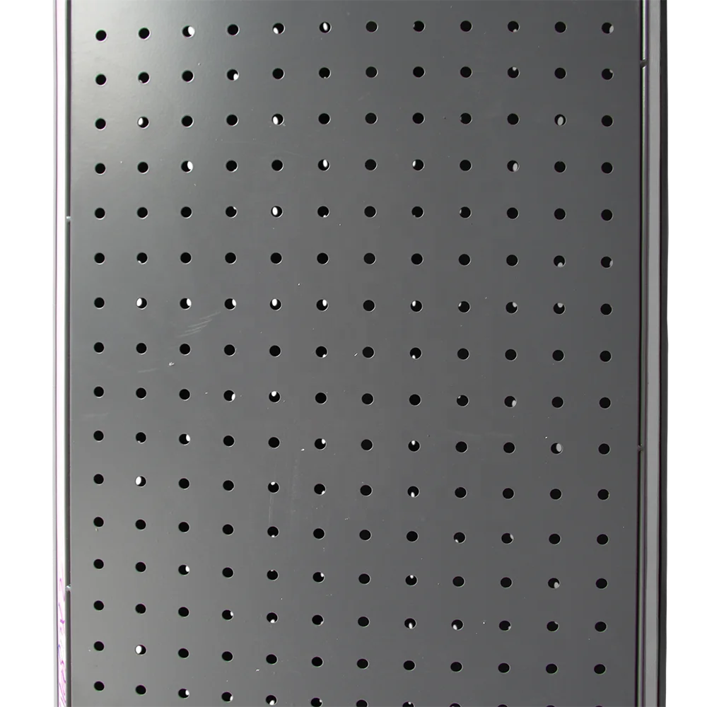 Custom Store Postcard Jewelry Stationery Key Chain Phone Accessories Tool Metal Pegboard Rotating Spinner Display Stand Rack