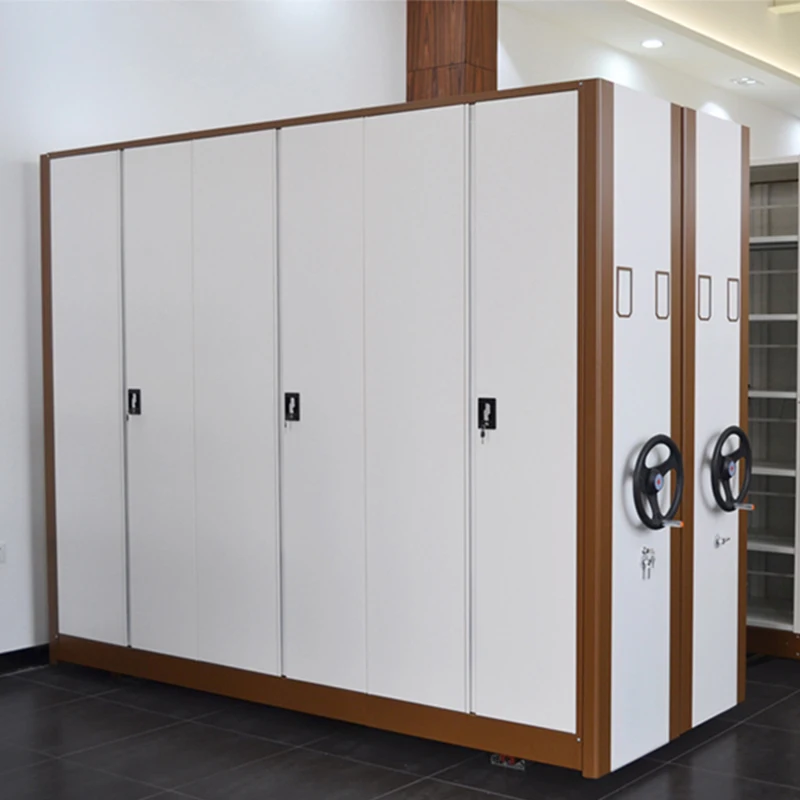 File Compactor Steel Mobile Compactor Filing Cabinets Mobile shelving system smart storage file system