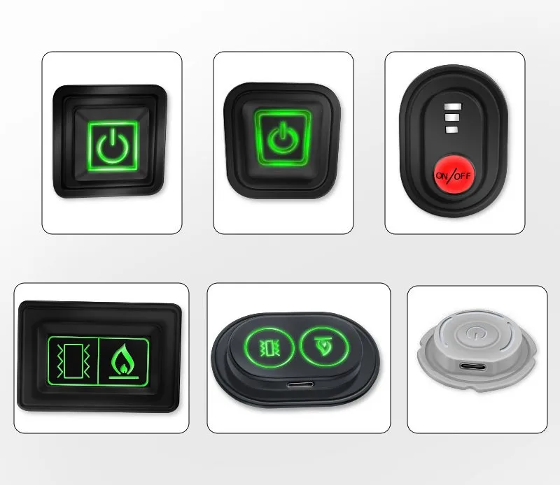 Temperature control for heating system wire connector USB intelligent temperature control silicone waterproof intelligent switch