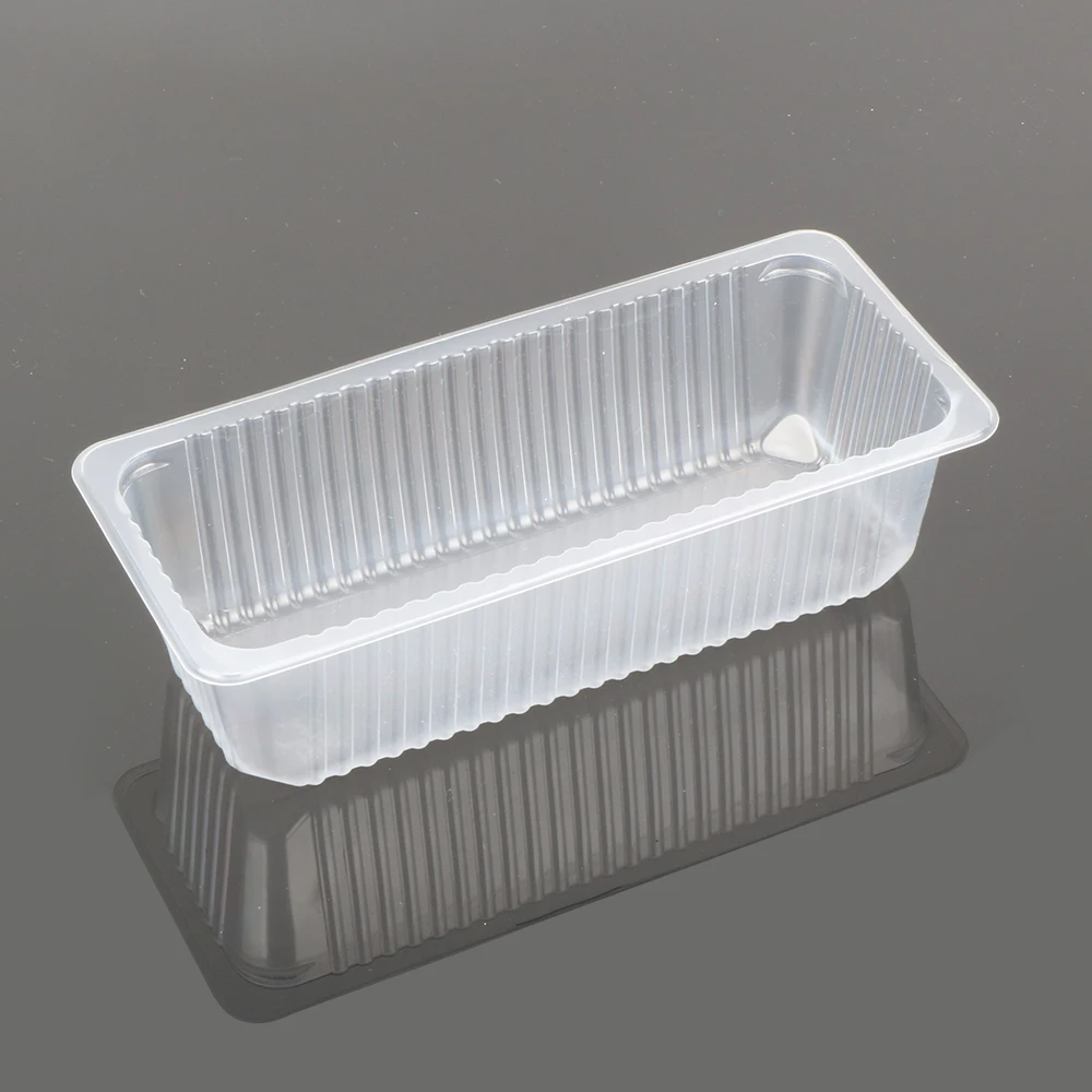 Hengmaster disposable long pp plastic Biscuit food plastic cookie packaging tray