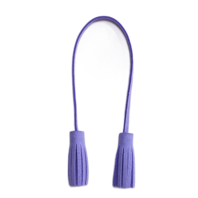 Handbag Phone Car Key Jewelry DIY Keychains Charms Gift for Girls Customizable colourful Suede Leather Tassel