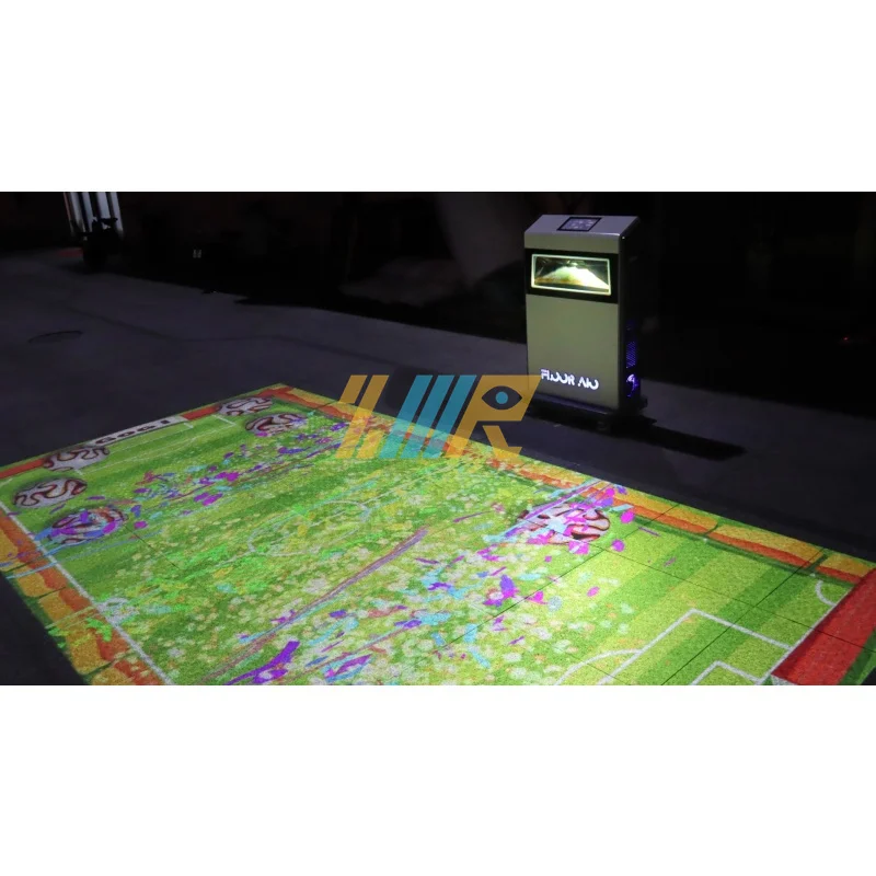 Movable all-in-one interactive floor projector 3d immersive projector floor interactive projection system immersive restaurant