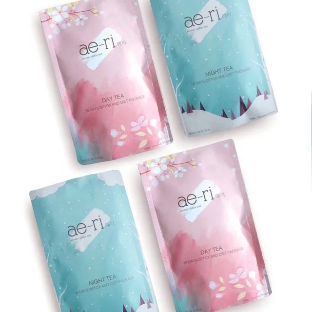 Herbal Organic Private Label Detox And Energy Tea TGA Approval Triangular Nylon Tea Bag Wholesale