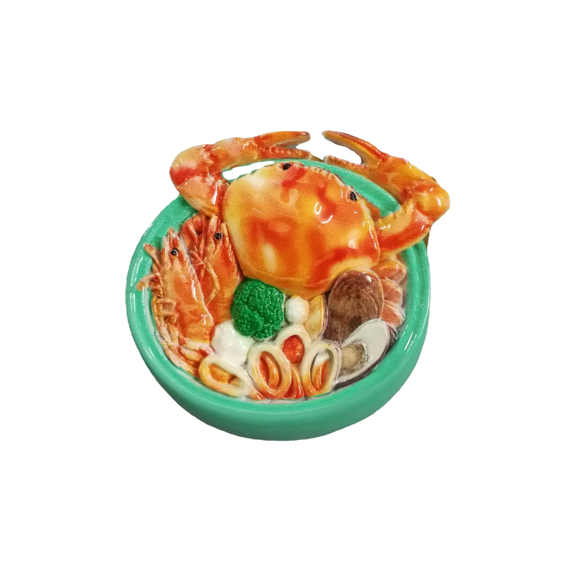 Soft Enamel 3D Cute Souvenir Embossed Custom Metal Fridge Magnet Refrigerator Magnets