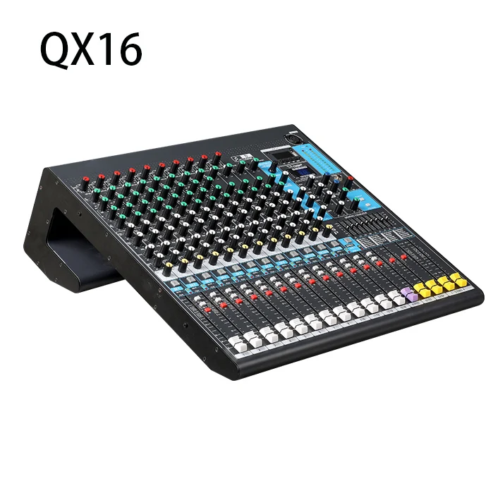 QX16 16-канальный видеорегистратор смеситель по хорошей цене студия звукозаписи