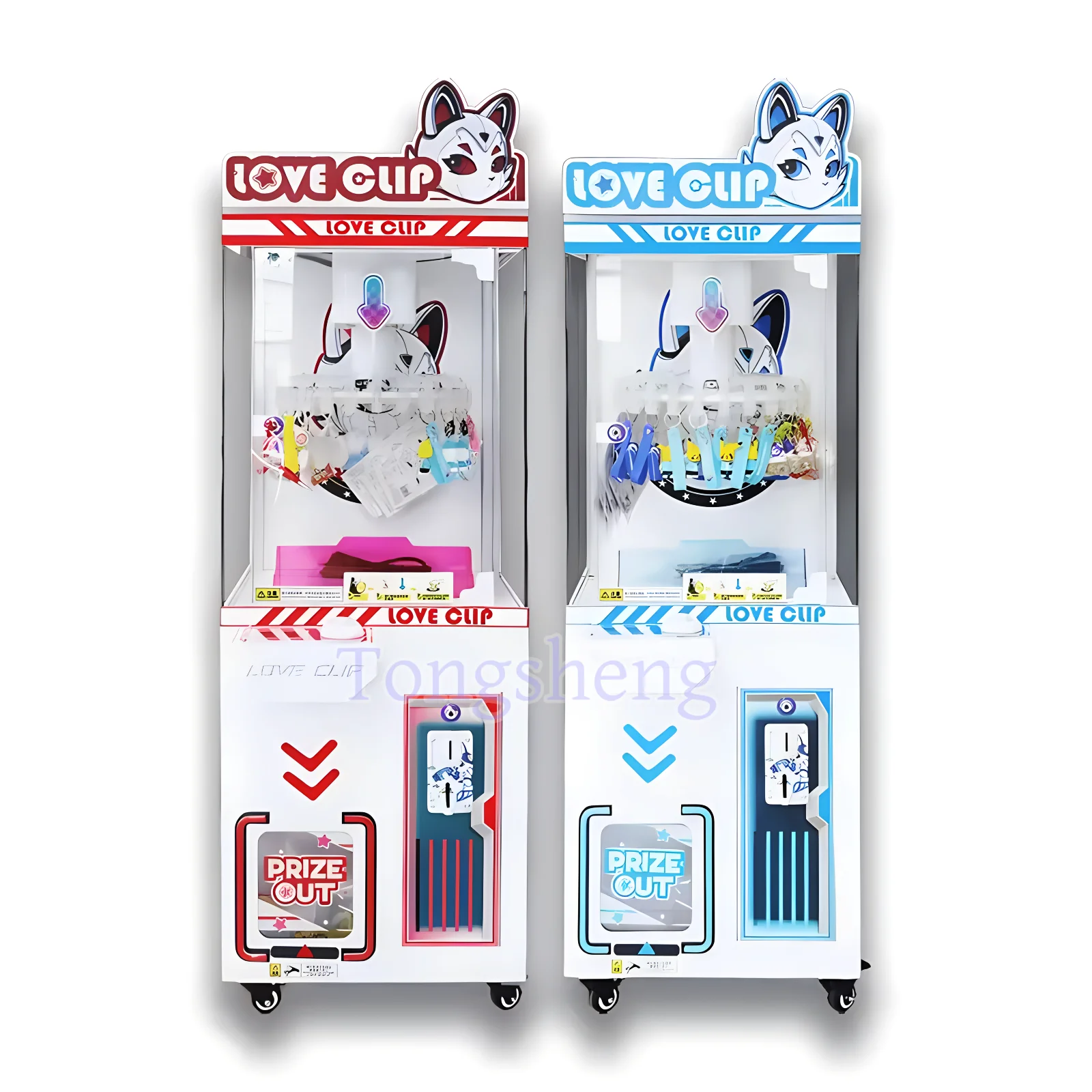 HOT Selling starry love clip machine Kids PRIZE Game Machine Small Claw Machine For Children