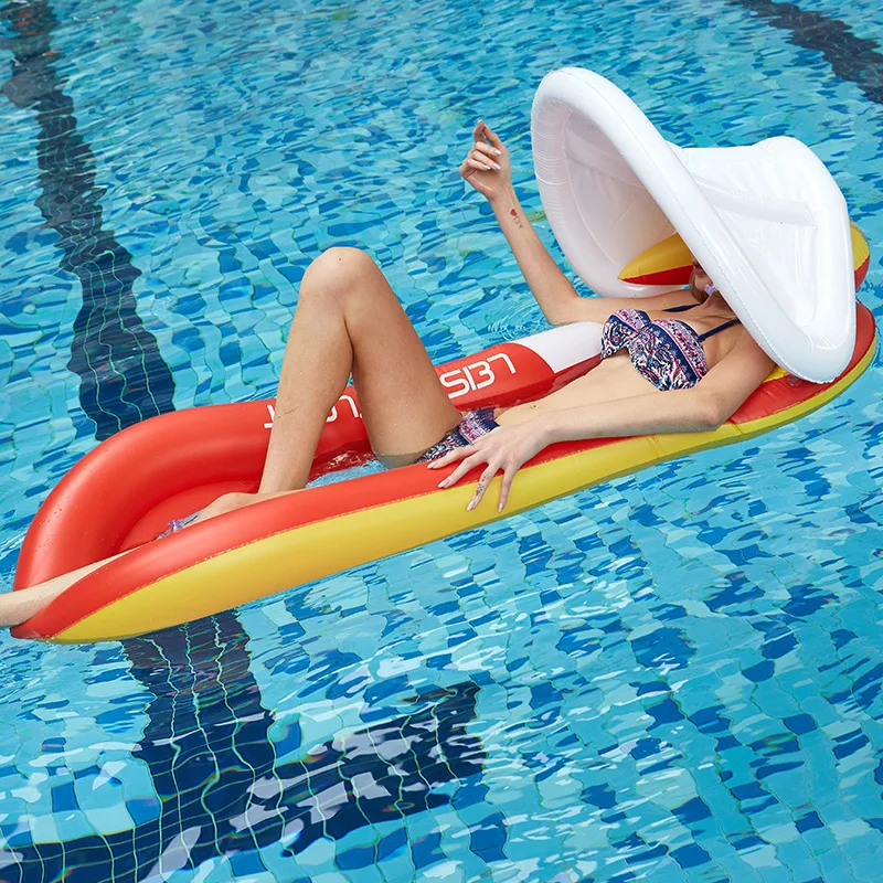 Outdoor inflatable Water Floating hammock chair bed for summer