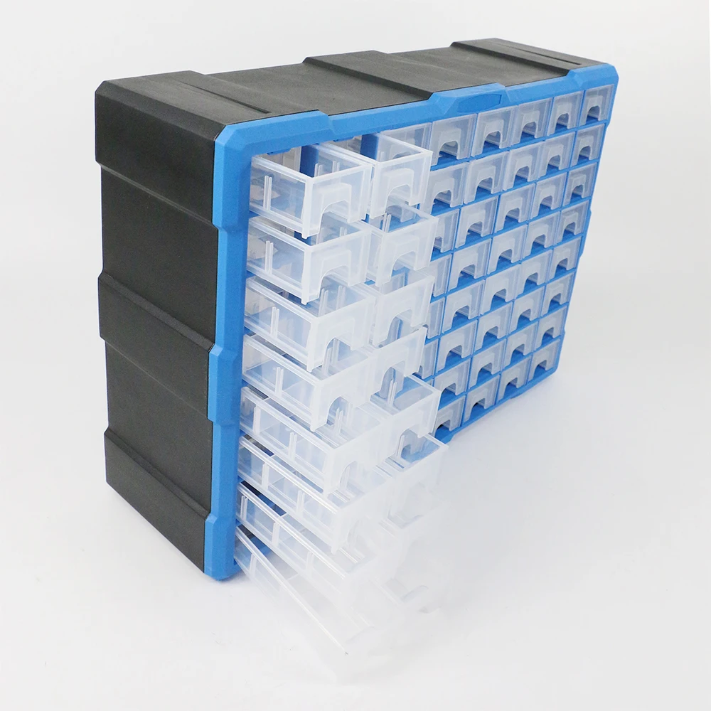 Plastic Storage Box Transparent Organizer Container Modular Enough Capacity for LEGO