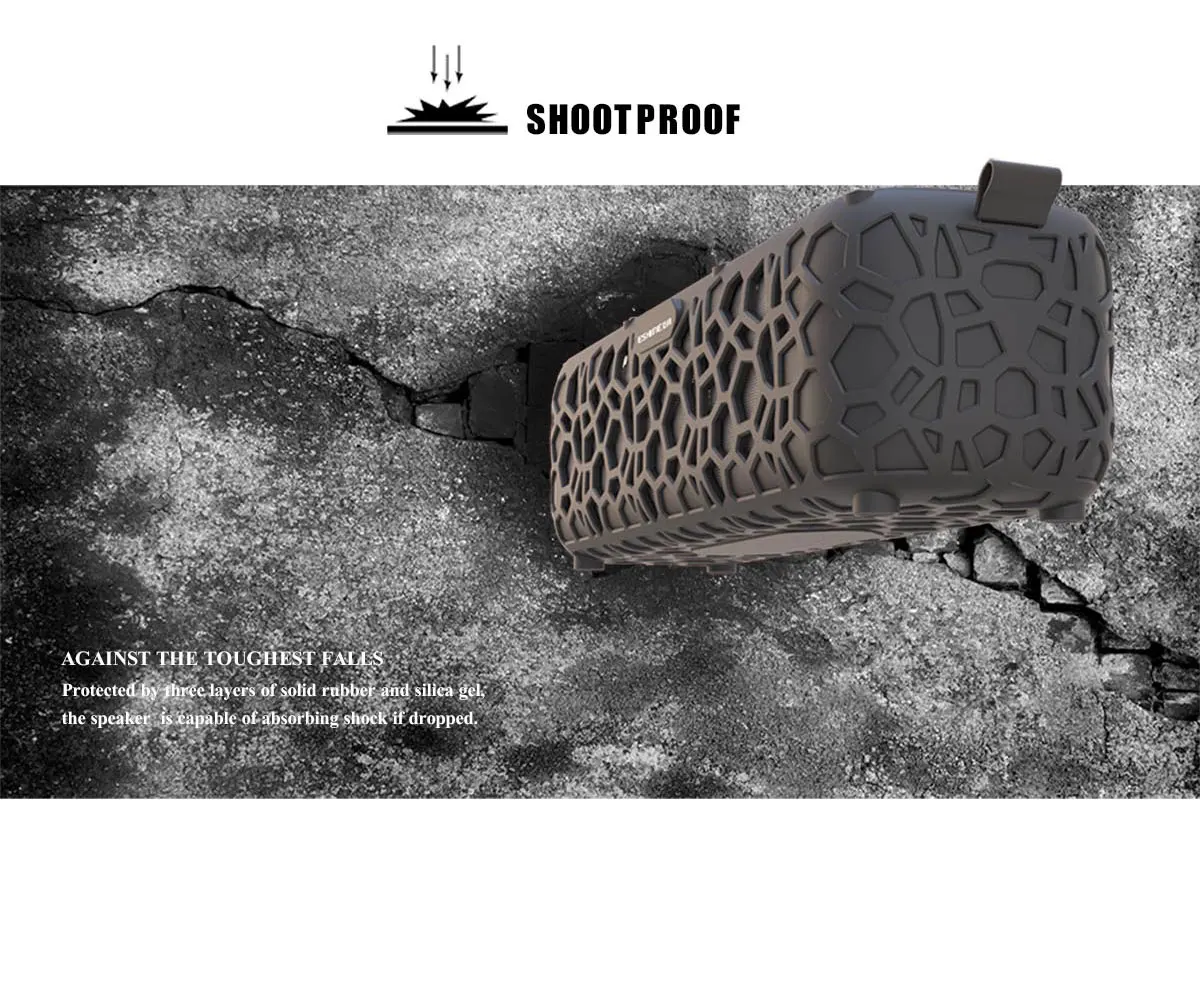 ES-T65 inalambrico altavoz hybrid speakers outdoor excellent bass waterproof blue tooth speaker portable solar bluetooh speaker