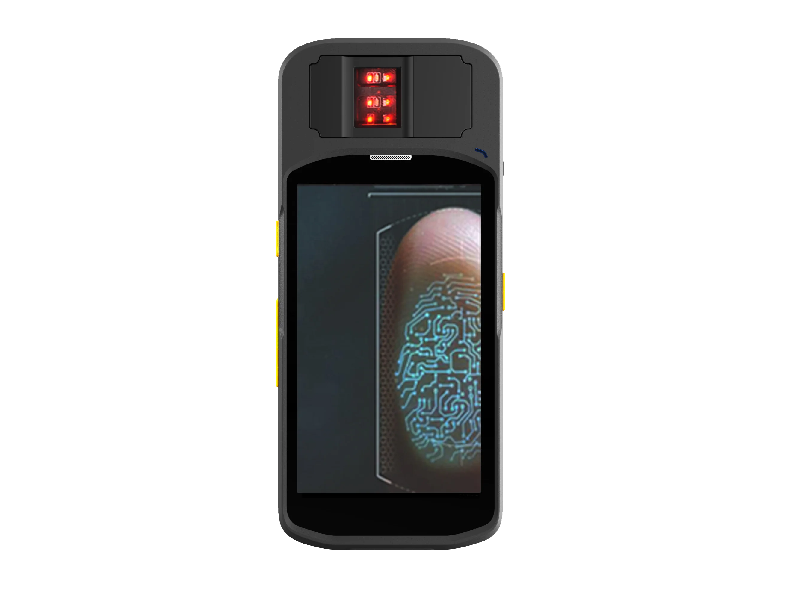 Compact All-in-one Biometric Fingerprint Terminal with Documenting Reading and Barcode Reader for Election Solution