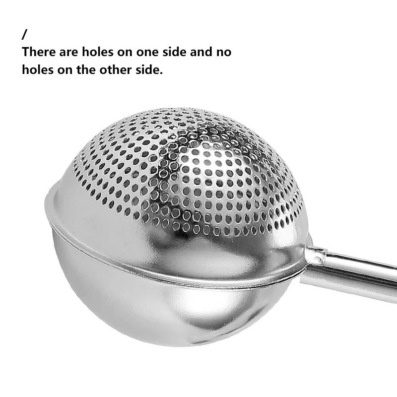 Food Grade Stainless Steel Spherical Tea Filter Stick Pipe Tea Steeper Strainer  diffuser Tea Infuser