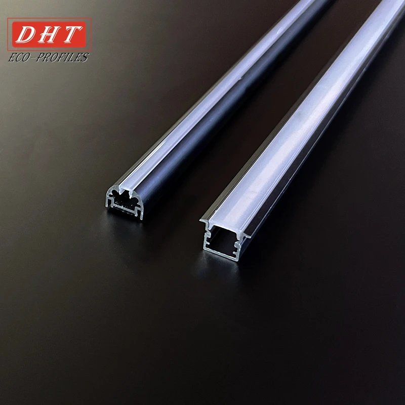 Hot Selling 6063 Extrusion Strip Light Housing Channel With PC Diffuser Cover For Lighting Surface Led Aluminum Profile