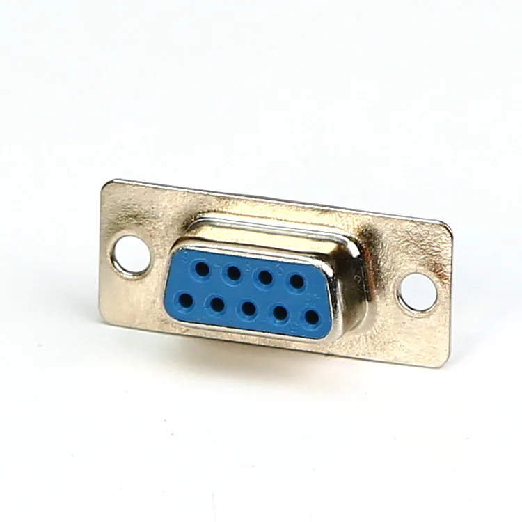 Lycn D-sub DB Connector Flat Ribbon Cable IDC Dsub Type Double Row Female Male Connector with Machine Pin Punch Pin 9 15 25 37P