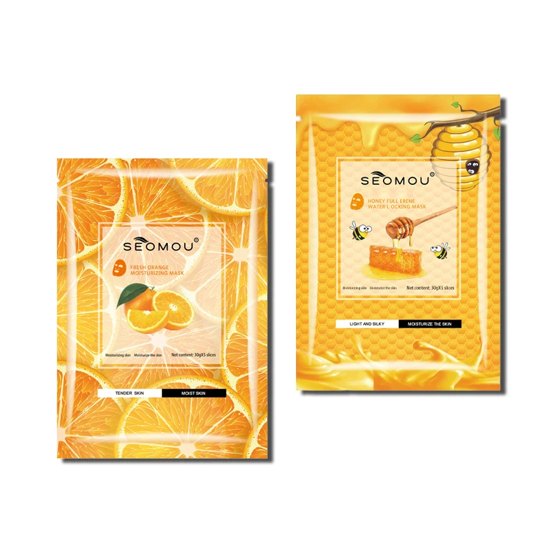 Blueberry Collagen Fruit Mask Red pomegranate Aloe Honey Moisturizing Plant Mask for moisturizing nourishing skin