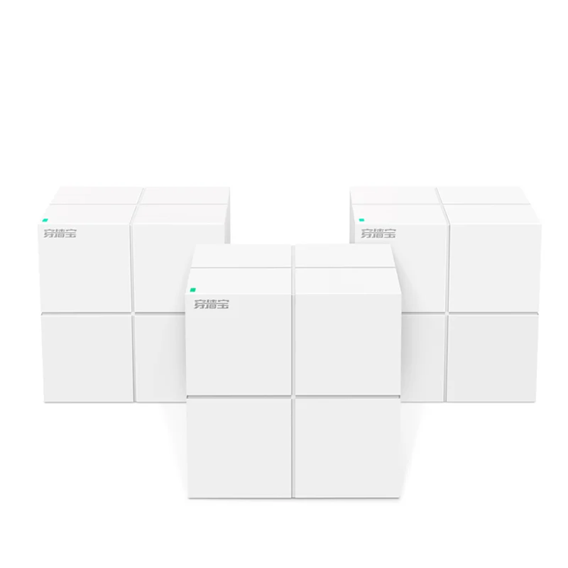 Tenda MW6 Whole Home Mesh Wireless WiFi System with 11AC 2.4G*5.0GHz WiFi Wireless Router and Repeater  APP Remote Manage