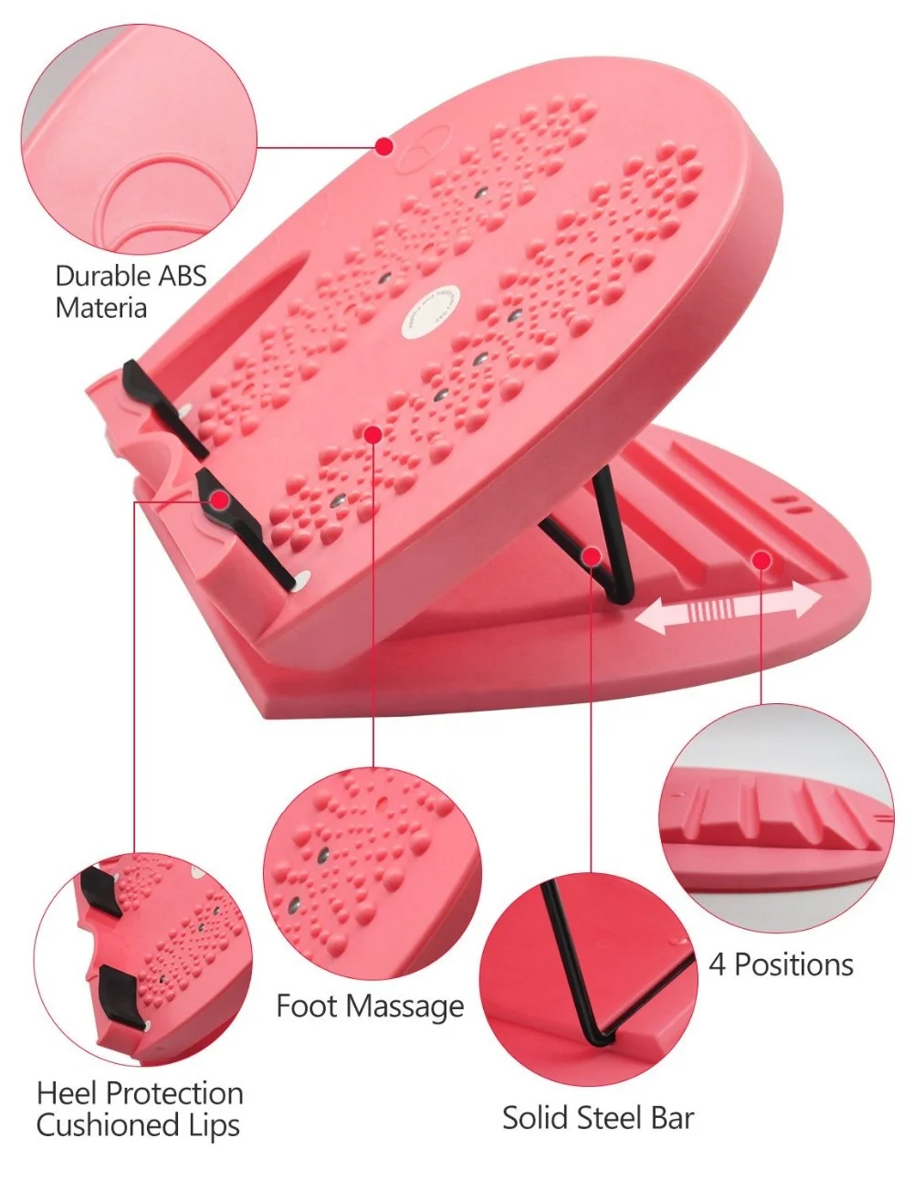 DESUN fitness customized adjustable calf stretcher foot stretch slant board