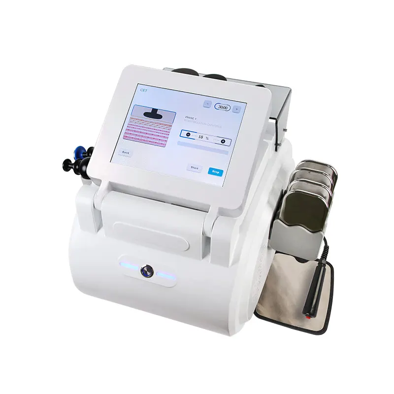 448KHz honkay tecar CET RET Tecar Physical Therapy Physiotherapy diathermy slimming machine