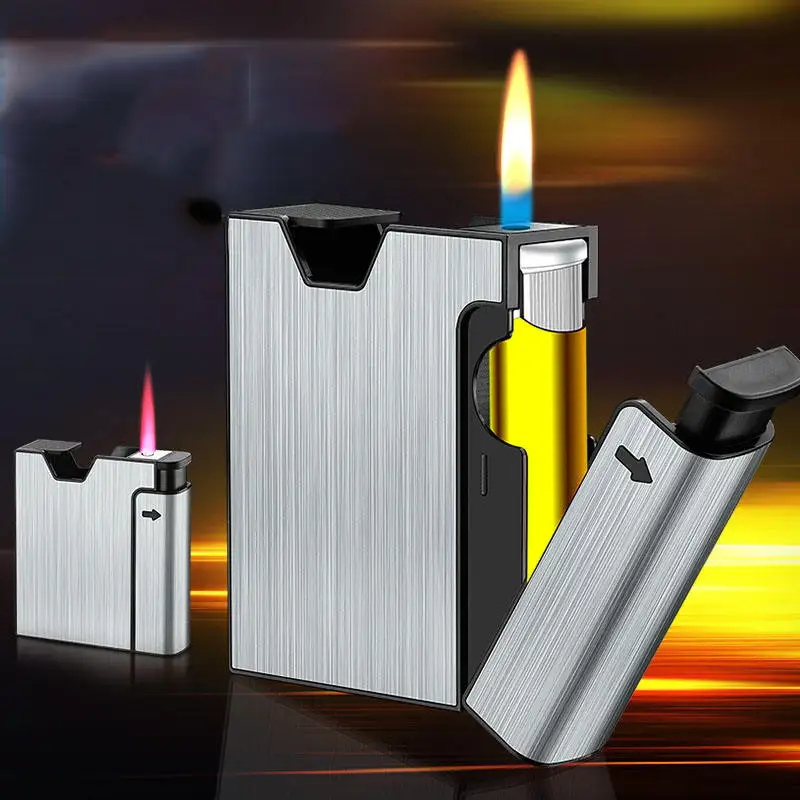 New thick support lighter cigarette box all-in-one machine removable thickened moisture-proof sweat-proof