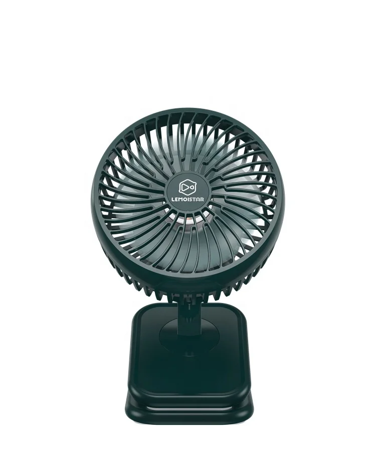 Cool electric mini oscillating battery powered grow tent portable 5 blade rechargeable usb mini handheld table desk clip on fan