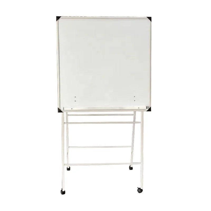 Office Use Interactive Whiteboard Stand With Wheels Movable Magnetic Whiteboard Height Adjustable Whiteboard For School
