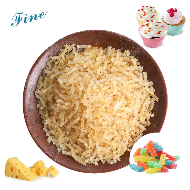 Hydrolyzed Edible Gelatin Food Gelatin Powder In Granule Edible Halal Gelatin