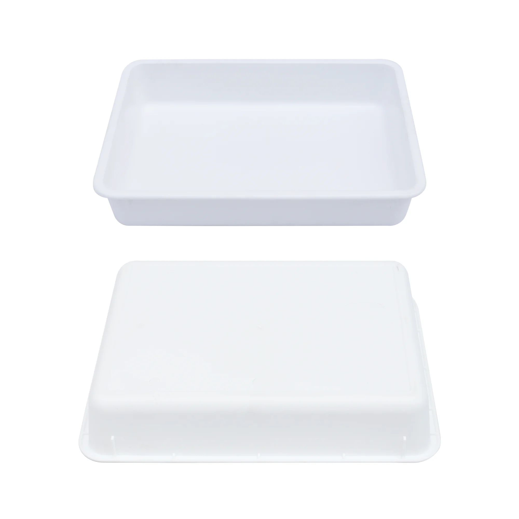 JOIN Stackable Bakery Storage Container With Lid Rectangular Bread Fermenting Tray Plastic Pizza Dough Proofing Box