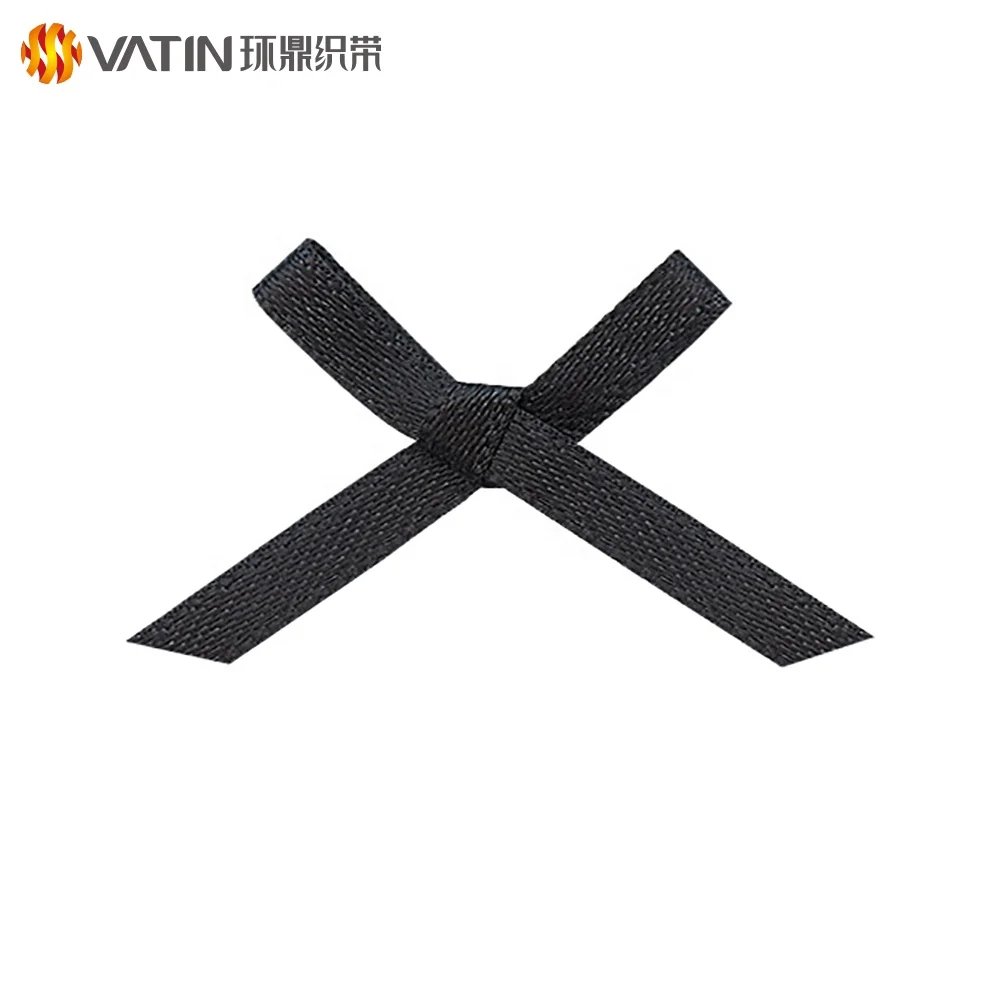 
Wholesale Cerebrate Christmas Ribbon Bow Pre-made Bow For Packaging Polyester Weaving Craft Ribbon 