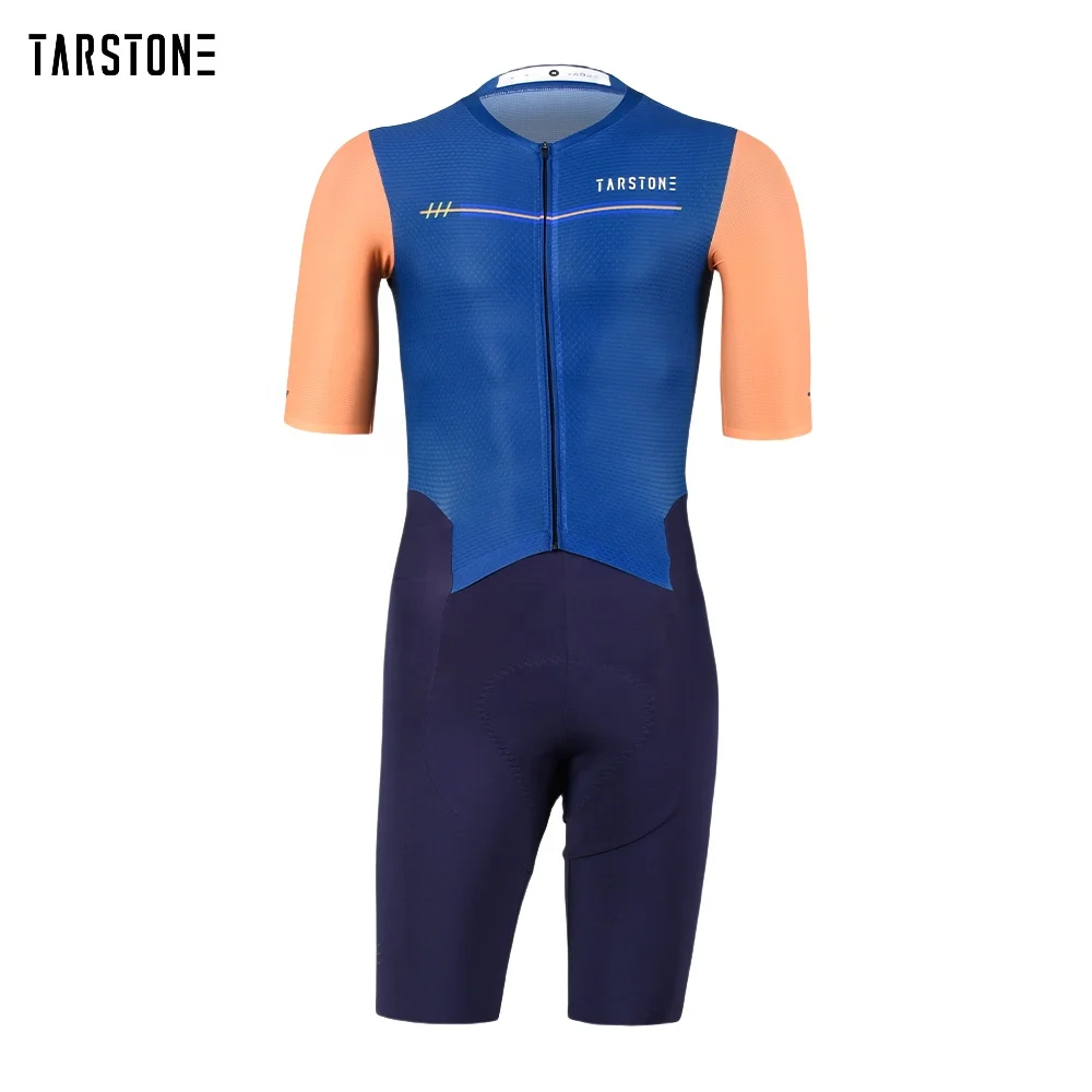 Tarstone OEM Professional Cycling Skin Suit Custom Triathlon Skin Suit Cycling Wear Men