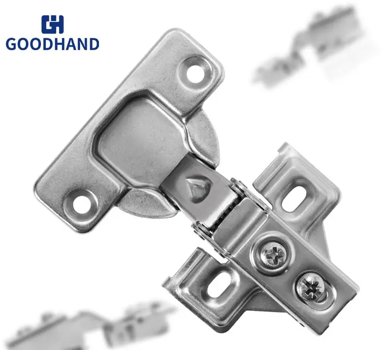 Best selling 35 MM Cup  Short Armed Nickel Soft Closing  Furniture Cabinet Hinges  With Good Quality