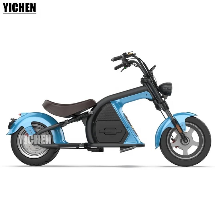 
YICHEN Trotinette Electrique E Chopper Dual Suspension Disc Brake Hub Motor Elscooter 60v 20a 3000w 3200w Electric Scooter 