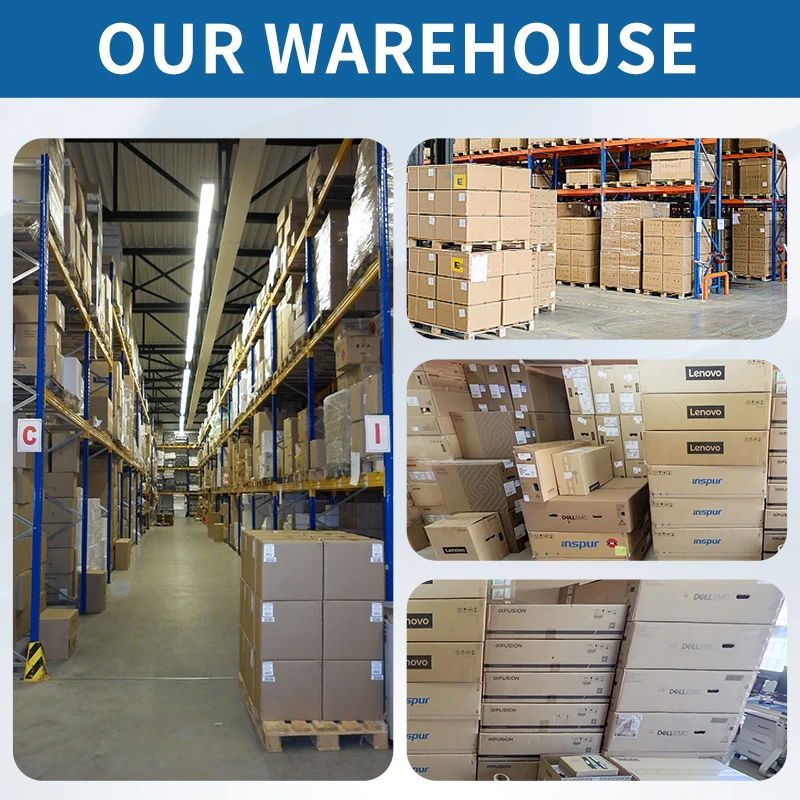 Factory Direct Sale 1U Rack Mount DL360 Gen11 Cloud Server Xeon CPU 64GB DDR4 Memory 750W Power Supply Rack Server