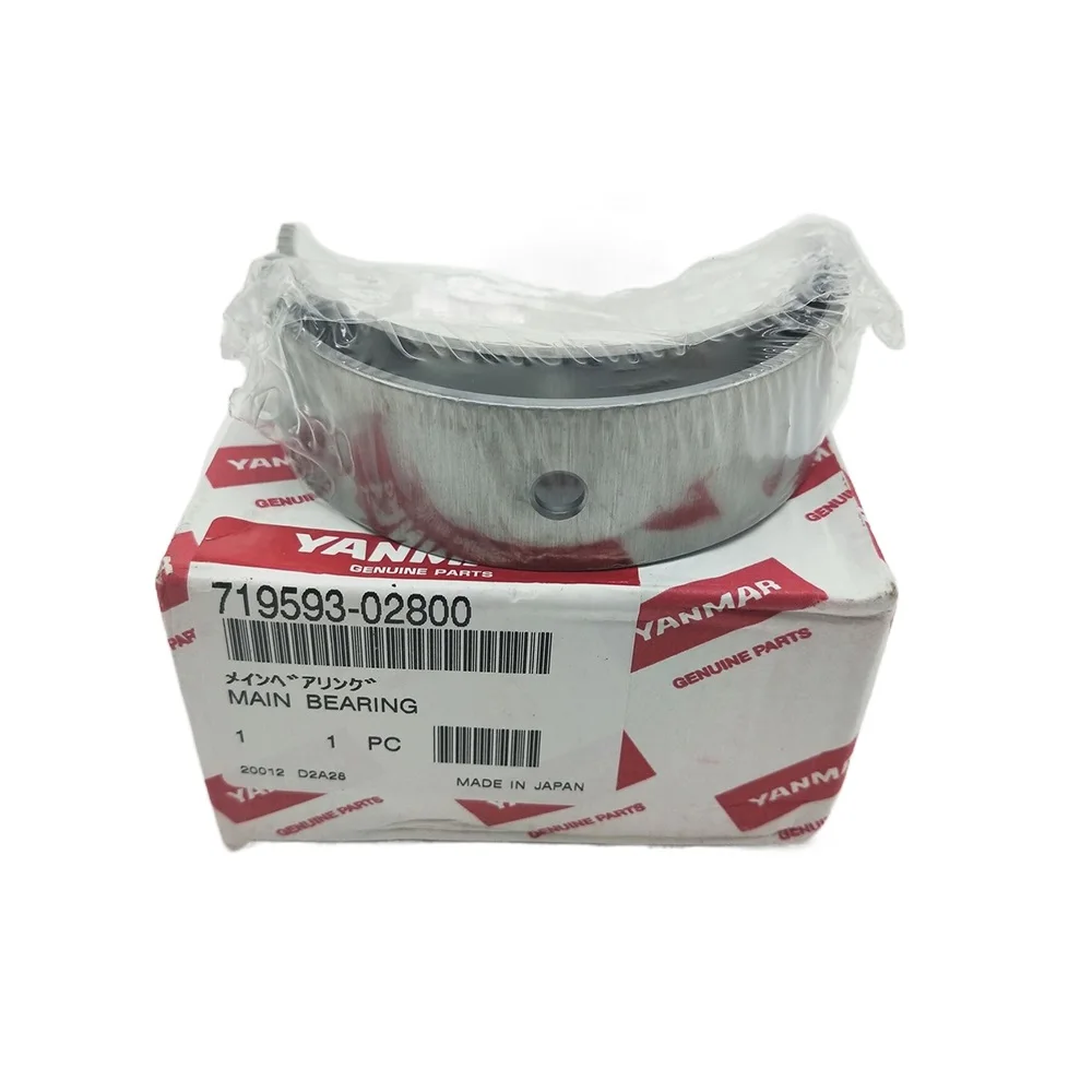 119593-02120 6LY3-UTP For Yanmar Marine Engine  For Yanmar 6LY2A Main Bearings For Yanmar Bearing