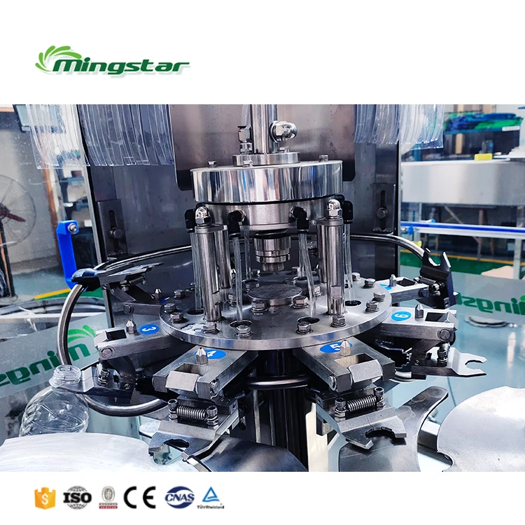 Monoblock 3 in1 PET  Bottle Water Filling And Capping Bottling Machine for Small Scale Plant Cost