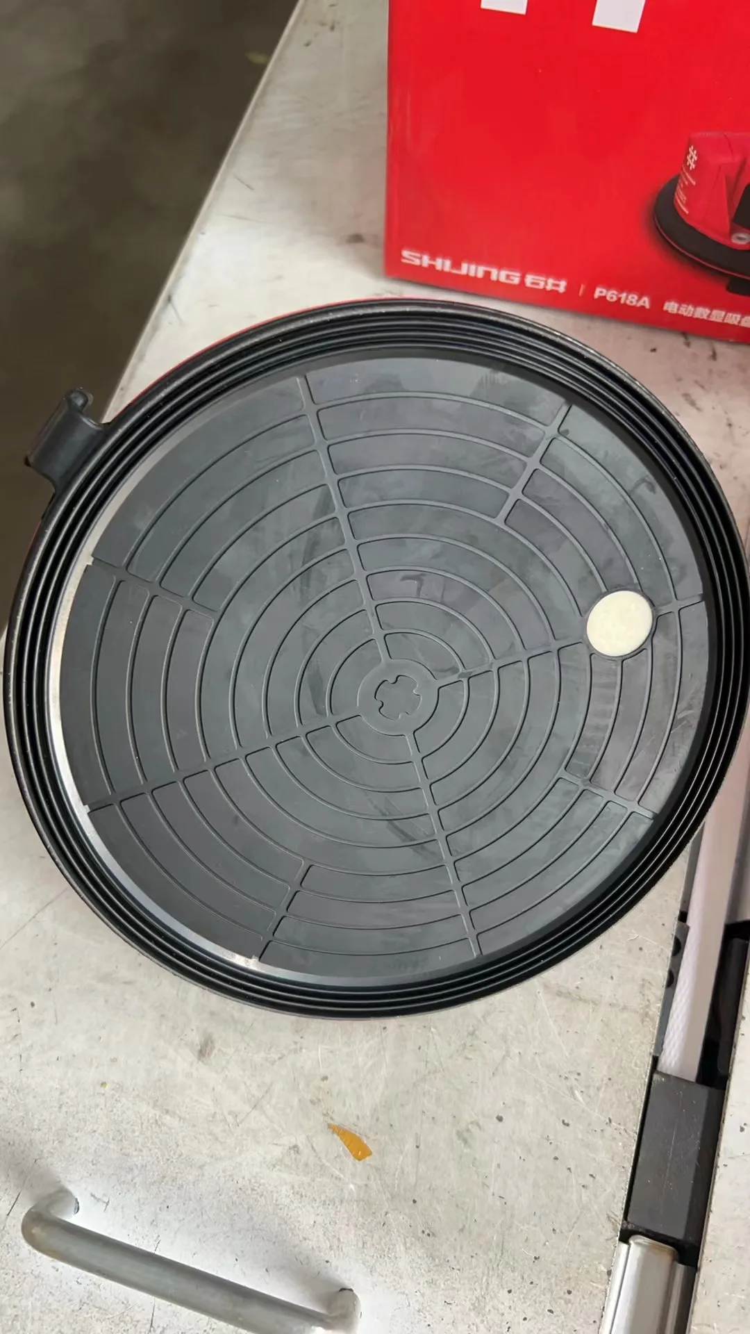 SHIJING P618A Digital Display Intelligent Electric Vacuum Suction Cup Tile Glass Lifting, Electric Tile Vacuum Suction Cup